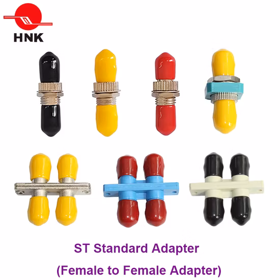 Adaptador de fibra óptica estándar dúplex Sc