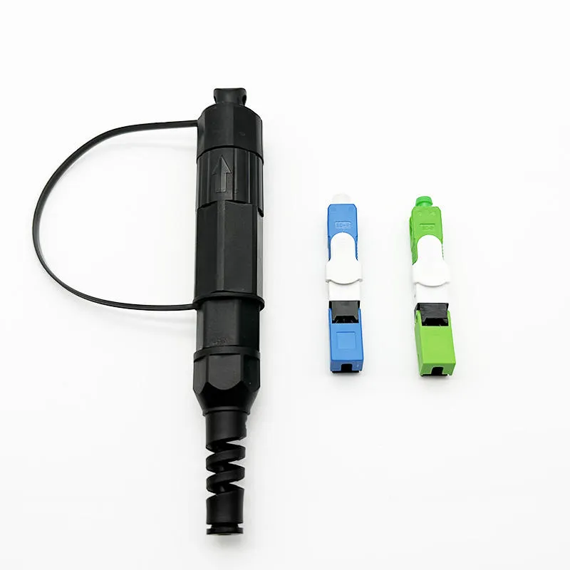 Conector rápido resistente al agua Sc/APC Conector rápido de fibra óptica