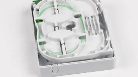 Caja de terminación óptica de 1 puerto de cable de fibra óptica de 6,8 mm de soporte