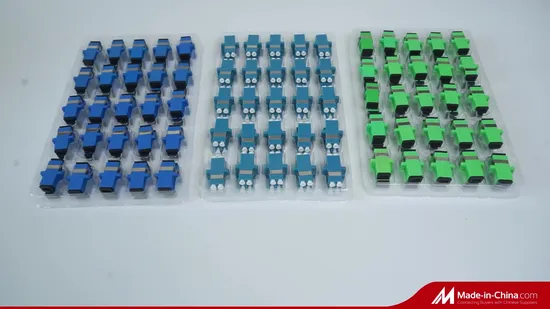 Conector de fibra óptica multimodo monomodo dúplex de China FTTH Sc APC/Upc